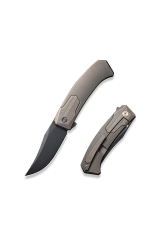 We Knife Shuddan Titanium Bronze Kamp Çakı Bronz