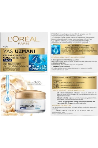 L'Oreal Paris  30+   Gece Kremi 50 ML