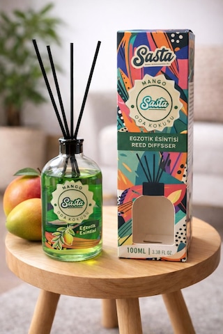 Bambu Oda Kokusu Mango Egzotik Esintisi Reed Diffuser Evinize E Çok Çeşitli
