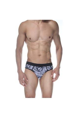 Erkek Fantezi Zebra Desenli Jockstrap Çok Renkli