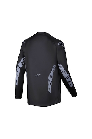 Alpinestars Racer Graphite Off-road Genç Motosiklet Jerseyi Siyah Gri