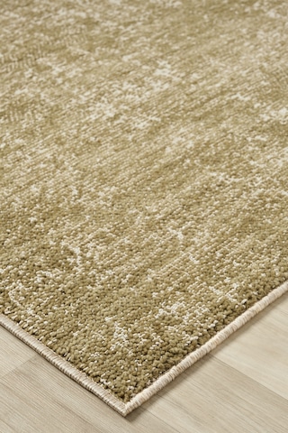 Mariesse Home Wool Serisi Bukleli Yumuşak Dokulu İskandinav Dokuma Halı 1086-yeşil