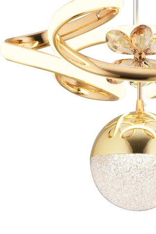 İstanbul Avize Dreon Gold 3 Renk Kumandalı Led Lüx Ledli Avize