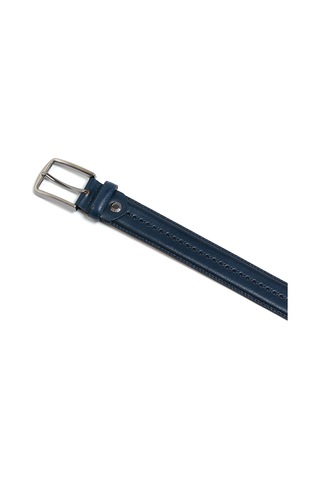 Lacivert Erkek F-034-55 Grande Klasik Kemer Genişlik 3.5 Cm