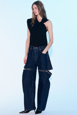 Sagaza Studio Ss6044 Düğümlü Bluz SIYAH