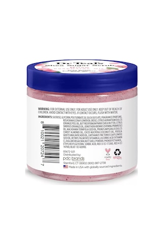 Dr Teal's Shea Sugar Scrub Rose Vücut Peeling 538 G