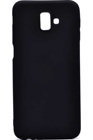 Samsung Uyumlu Galaxy J6 Plus Kılıf Zore Premier Silikon Kapak Mürdüm