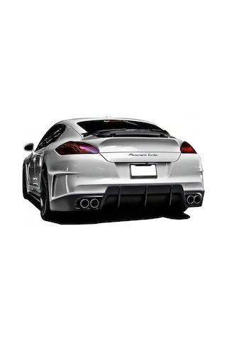 Porsche Panamera 970 2010 - 17 Uyumlu Vorsteiner Spoiler Frp Bo