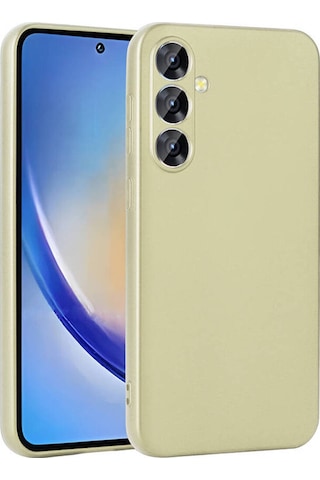 Galaxy A35 Uyumlu Yumoş Renkli Silikon Kılıf