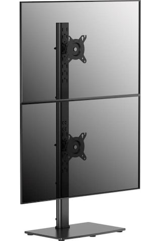 Dıgıtus 17 -34 Dikey İkili Monitör Standı 12kg X 2 Taşıma Kapasitesi Vesa 75x75 / 100x100