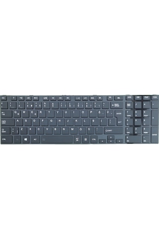 Toshiba Uyumlu Satellite C850, C855, C870, C875 Klavye (Siyah)