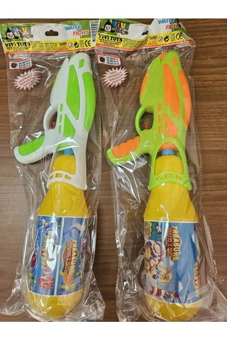 Araba Desenli 500 Ml. Depolu 45 Cm. Boyunda Kaliteli Oyuncak Su Tabancası