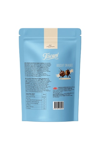 Sütlü Çikolata Kaplı Bisküvi Draje 2 X 60gr