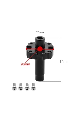 Suofeng Traxxas Trx4/trx6 İçin Çelik Diferansiyel Spool - 1/10 Rc Araç Yükseltme Parçası