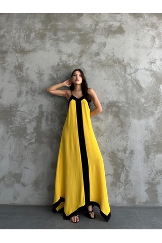 Butik İstanbul Askılı Maxi Boy Elbise Diğer