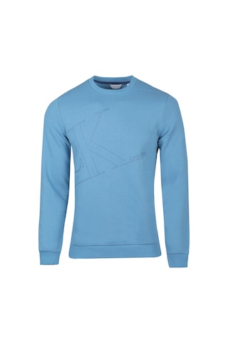 Calvin Klein Erkek Sweatshirt 40kc424 340 Mavi