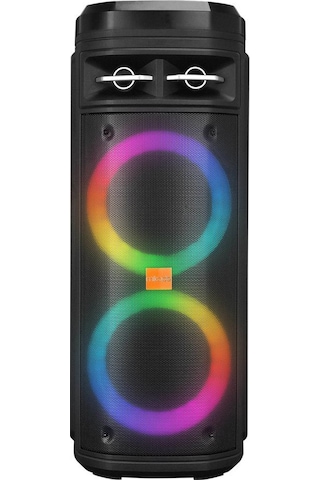 Mikado Md-bt106 30w Usb/bt/tf/tws Led Işıklı Kablosuz Mikrofonlu Toplantı-parti Kule Hoparlör