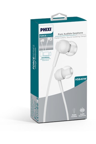 Phixi Force HS640 Mikrofonlu Kulakiçi Kulaklık