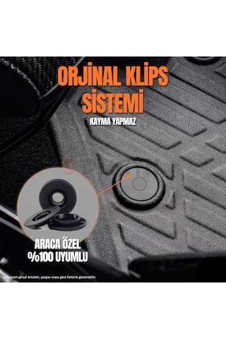 Honda City Araca Özel 3d Paspas 2021 2022 2023 2024