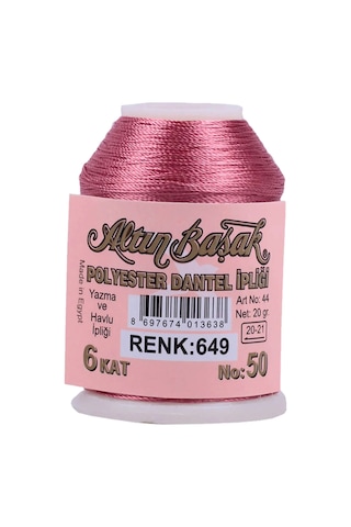 Altınbaşak Oya Ve Dantel İpi 20 Gr - Royaleks - No: 649