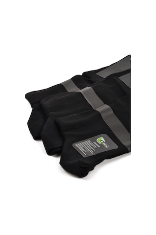 Siyah Unisex Çorap 24k006 3'lü Uzun Çorap Siyah