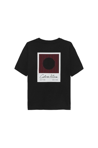 Calvin Klein Erkek Çocuk Tişört Ib0ıb02607 Siyah