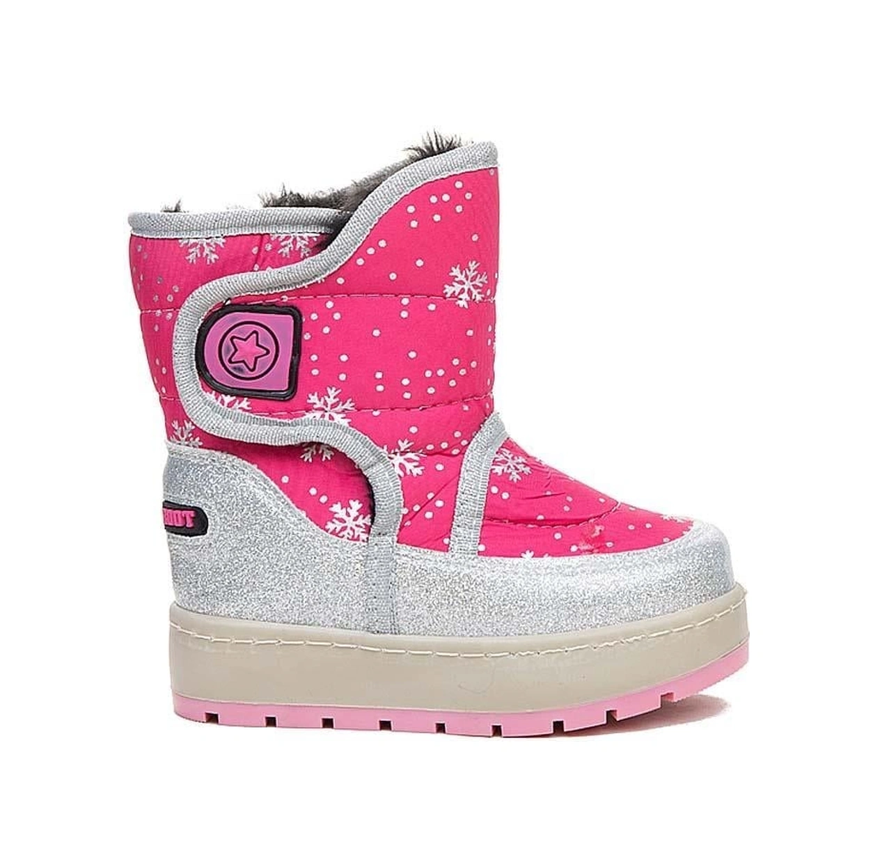 Tuğba Ortopedi 70 Bebek İçi Kürklü Kar Botu Gümüş