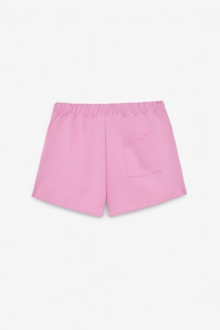 Ethıquet NUA Kadın Esnek Kumaşlı Kordonlu Comfort Fit Pembe Şort