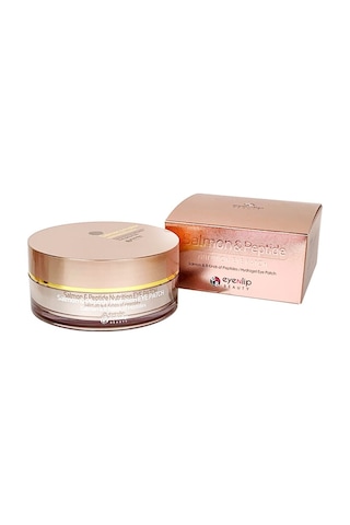 Eyenlip Beauty Somon Yağı Ve 8 Çeşit Peptid İçeren Beyazlatıcı Hidrojel Göz Maskesi 60 Adet