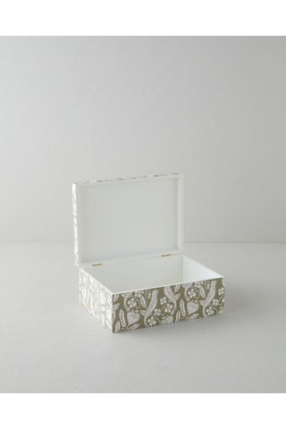 English Home Bona Dekoratif Kutu 9,5 Cm Bej