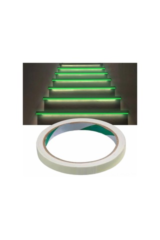 Honmex Yeşil Işıyan Dekoratif Band, 3m X 1cm, Tek Paket, 10mm Genişlik, 300cm Uzunluk Yeşil