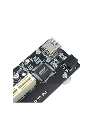 Geeroyoo Pcı Express'ten Pcı'ye Çift Yuvalı Dönüştürücü Kart, Toplama Ve Ses Kartları İçin Uyumlu