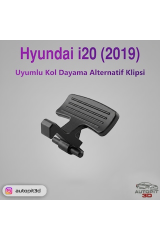 Hyundai İ20 2019 Uyumlu Kol Dayama Alternatif Klipsi