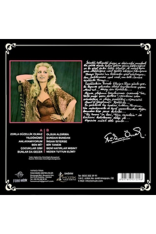 Füsun Önal - Birtanem, Beni Hatırlar Mısın Plak