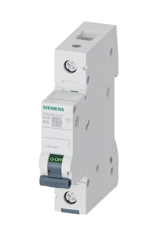 Siemens Tek Fazlı 16a B Tipi Çabuk Karakterli 6ka Otomatik Sigorta 5sl6116-6ya Siemens Tek Fazlı 16a B Tipi Çabuk Karakterli 6ka Otomatik Sigorta 5sl6116-6ya