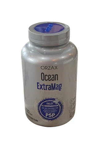 Orzax Ocean Extramag Takviye Edici Gıda 120 Tablet