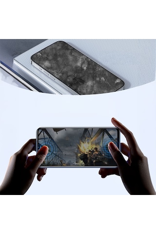 İphone 17 Pro Raptic Air Glass 2.5d Privacy Hayalet Ekran Koruyucu 2 Adet Uygulama Aparatlı Siyah