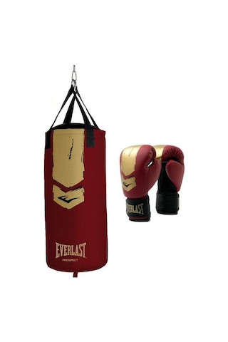 Everlast Prospect 2 Junior Boks Torbası Seti Red/gold 76x28cm P00003139 Çok Renkli