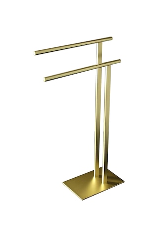 Denise Satine Gold Ayaklı Havluluk Altın