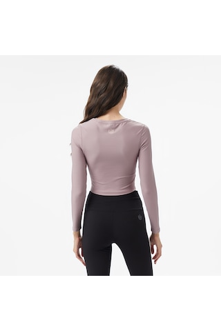 Energetics Olene Ls Kadın Mor Antrenman T-shirt 433130 Mor