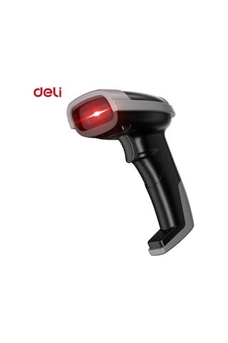 Delı 1d Lazer Barkod Okuyucu Usb Kablolu Hızlı Tarama El Tipi Scanner