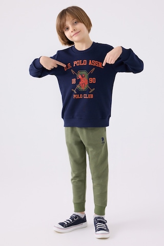 U.s. Polo Assn. Erkek Çocuk Lacivert Pijama Takım 50299430-vr033 Lacivert