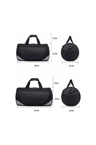 Boş Spor Fitness Çantası Erkekler Ve Kadınlar Tek Omuz Çapraz Taşınabilir Silindirik Seyahat Çantası, Boyut: Küçük Altın