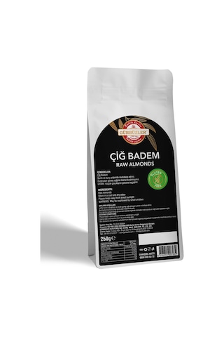 Gürbüzler Glutensiz Çiğ Badem 250 G