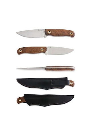 Manly Crafter D2 Walnut Kamp Bıçak Kahverengi