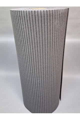 Başak Ev Tekstili 1641 Aqua Mat Islak Zemin Anti Bakteriyel Kaydırmaz Çok Amaçlı Paspası 65 Cm Eninde Gri-65 X 10 Çok Renkli
