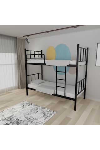 Niron 90x190 Sağlamlaştırılmış Ayrılabilir Ranza / Karyola