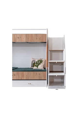 Vita Bohem Yavrulu Ceviz Ranza 4 Kapaklı Dolap 2 Comfort Yatak