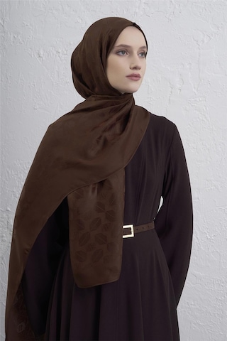 Armine Visse Şal 2 10 Kahverengi