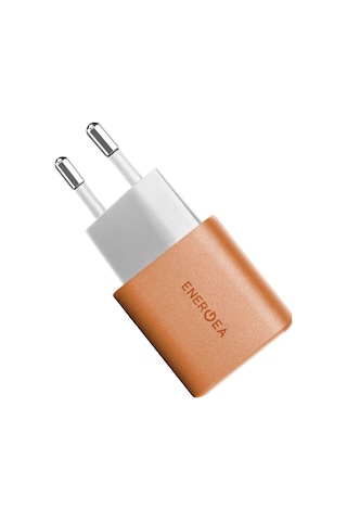 Energea Ampcharge Gan35 1 Adet 35w Type C 1 Adet 30w Usb Çıkışlı Pd Pps Qc Duvar Tipi Hızlı Şarj Aleti - Turuncu